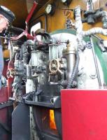 In the cab of No 17, waiting for pressure to build<br><br>[Graham Morgan 06/07/2007]