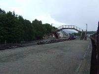 Passing through Aviemore Speyside station.<br><br>[Graham Morgan 06/07/2007]