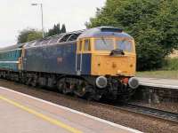 47843 <i>Vulcan</i> at the head of <I>The Mersey Highlander</I> southbound at Gleneagles.<br><br>[Brian Forbes 21/07/2007]