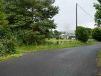 East view of former level crossing at Kirkinch. <br><br>[Brian Forbes 29/07/2007]