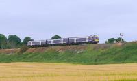 1727 Edinburgh to Inverness passing Freuchie Mill Road near Kingskettle.<br><br>[Brian Forbes /07/2007]