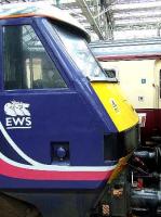 Cab end of 90024 at Glasgow Central<br><br>[Graham Morgan 23/06/2007]