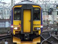 156467 pulling into Glasgow Central<br><br>[Graham Morgan 30/06/2007]