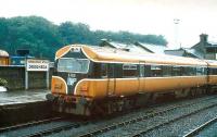 DVT 6102 stands in the rain at Drogheda in 1993.<br><br>[Bill Roberton //1993]