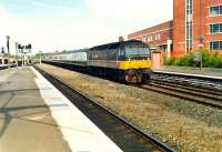 47 takes the centre road at Kilmarnock. Most Sunday mornings saw maintenance to the WCML between Carstairs and Gretna and services were diverted via the G&SW.<br><br>[Ewan Crawford //1989]