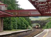 The wet summer of 2007 is ignored as a 170 heads north through Gleneagles.<br><br>[Brian Forbes 15/07/2007]