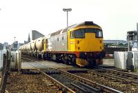 Woe betide road users, this shunting went on for some time ...<br><br>[Ewan Crawford //1989]