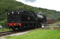 61264 southbound at Farwath Crossing on the NYMR on 2 August.<br><br>[John McIntyre 2/08/2007]