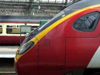 390002 <I>Virgin Angel</I> at Platform 9 waiting to depart for London Euston.<br><br>[Graham Morgan 18/07/2007]