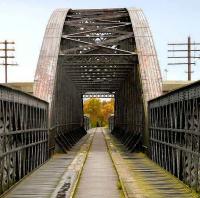 View east over the Spey Viaduct, near Garmouth, on 30 October 2005.<br><br>[John Furnevel 30/10/2005]