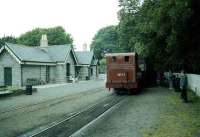 No 11 waits at Castletown in July 1996 with a service for Douglas. <br><br>[John McIntyre /07/1996]