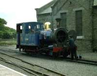 No 12 receives attention between turns at Port Erin in July 1996. <br><br>[John McIntyre /7/1996]