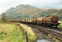 Hang on - which way were we going again? Some shunting at Mentrie.//8390,8391,8392,8393,16317,16318<br><br>[Ewan Crawford //1989]