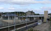 New lift with stairs complete on south platform. 26.08.07<br><br>[Brian Forbes 26/08/2007]