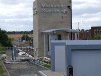 Lift tower, stairs and footbridge looking south. 26.08<br><br>[Brian Forbes 26/08/2007]