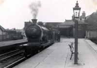 At Forfar. C.R. 4.4.0 54454 on Forfar to Kirriemuir goods train.<br><br>[G H Robin collection by courtesy of the Mitchell Library, Glasgow 20/07/1953]