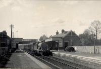 CR Pickersgill 4.4.0 54500 on Perth - Queen Street train. At Bridge of Earn.<br><br>[G H Robin collection by courtesy of the Mitchell Library, Glasgow 12/05/1951]