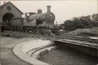 HR 4.4.0 54404 <i>Ben Clebrig</i> at Thurso sheds.<br><br>[G H Robin collection by courtesy of the Mitchell Library, Glasgow 03/07/1950]