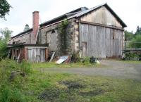 The Highland Railway locomotive shed at Blair Atholl in August 2007. The shed spent its final years as a sub-shed of Perth (63A) along with Aberfeldy, Crieff and Forfar. [See image 30733]  <br><br>[John Furnevel 25/08/2007]