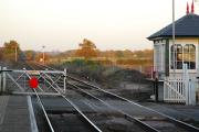 <i>Half barrier</i> crossing at Swinderby, November 2006.<br><br>[Ewan Crawford /11/2006]