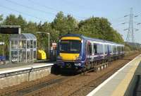 A train for Haymarket leaves Lochgelly on 7 September.<br><br>[Bill Roberton 97/09/2007]