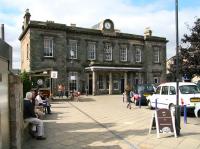 Proposals to demolish the 1842 A-listed Haymarket station as part of a redevelopment plan have been dropped after running into fierce opposition on all fronts. The station is shown here on 6 September 2007.<br><br>[John Furnevel 06/09/2007]