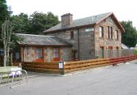 The main station building at Ardgay in August 2007.<br><br>[John Furnevel 30/08/2007]