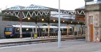 Empty Coaches in the down loop at Perth. Soon they will negotiate the Carriage Washery.<br><br>[Brian Forbes /09/2007]