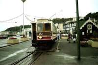 Manx Electric Railway car No 20 at the MER terminus at Douglas in July 1996 getting ready to depart on a service to Ramsey.<br><br>[John McIntyre /07/1996]