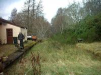 On the trackbed facing towards Forres.<br><br>[Matt Jolley /4/2007]