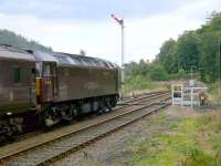 WCRC 47826 waits to leave Dunkeld for Perth with <i>The Royal Scotsman</i>.<br><br>[Brian Forbes 13/09/2007]