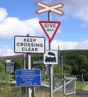 Level crossing at Kildonan - 27 August 2007.<br><br>[John Furnevel 27/8/2007]