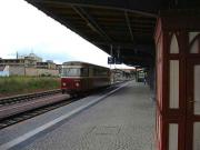 Narrow gauge railcar at Quedlinburg.<br><br>[Michael Gibb 05/09/2007]