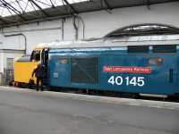 40145 arrives at Inverness with SRPS tour.<br><br>[Brian Forbes 22/9/2007]