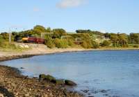 The Royal Scotsman heading west near Cardross.<br><br>[Ewan Crawford 14/09/2007]