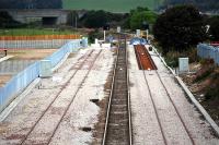 Raiths Farm looking towards Inverness. The running line is in the centre, to the right is the extension of the Dyce loop towards Inverness and to the left is a loop?/locomotive release? line. The depot is to the left.<br><br>[Ewan Crawford 07/10/2007]