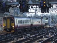 156510 approaching Glasgow Central with an early morning service<br><br>[Graham Morgan 10/09/2007]