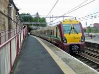 334030 departing from Greenock Central on a service to Gourock on 11 September.<br><br>[Graham Morgan 11/09/2007]