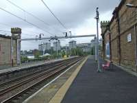 Looking East from Greenock Central towards Port Glasgow.<br><br>[Graham Morgan 11/09/2007]