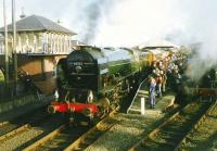 60532 <I>Blue Peter</I> at Boness in 1993.<br><br>[David Panton //1993]