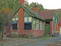 St Fillans station in use as a caravan site.<br><br>[John Gray 18/10/2007]