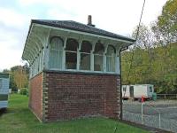 The signal box at St Fillans. Pure Caledonian Railway.<br><br>[John Gray 18/10/2007]