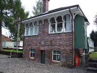 A rear view of the Caledonian Railway signal box at St Fillans. All photographs of St Fillans with kind permission of the owners.<br><br>[John Gray 18/10/2007]