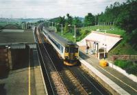 156 449 arrives at Croy in June 1997 with a service from Glasgow Queen Street.<br><br>[David Panton /06/1997]