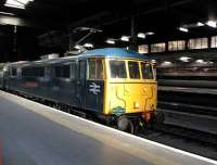 86101 at Euston with the Crewe - Euston leg of the <I>Atomic Harbour Master</I> railtour on 20 October. <br><br>[Michael Gibb 20/10/2007]