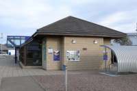 New station building on east bound platform at Elgin<br><br>[Brian Forbes /09/2007]