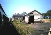 The <I>Forfar Farewell</I> railtour at Woodside and Burrelton on 5 June 1982.<br><br>[David Panton 05/06/1982]