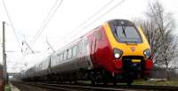 Northbound Voyager at Coppull, Lancs, on 19 February 2007.<br><br>[John McIntyre 19/02/2007]