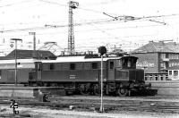 A first generation DB class 104 electric locomotive stands at Osnabruck in 1976.<br><br>[John McIntyre //1976]