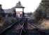 Alloa West level crossing and box in 1985.<br><br>[Mark Dufton //1985]